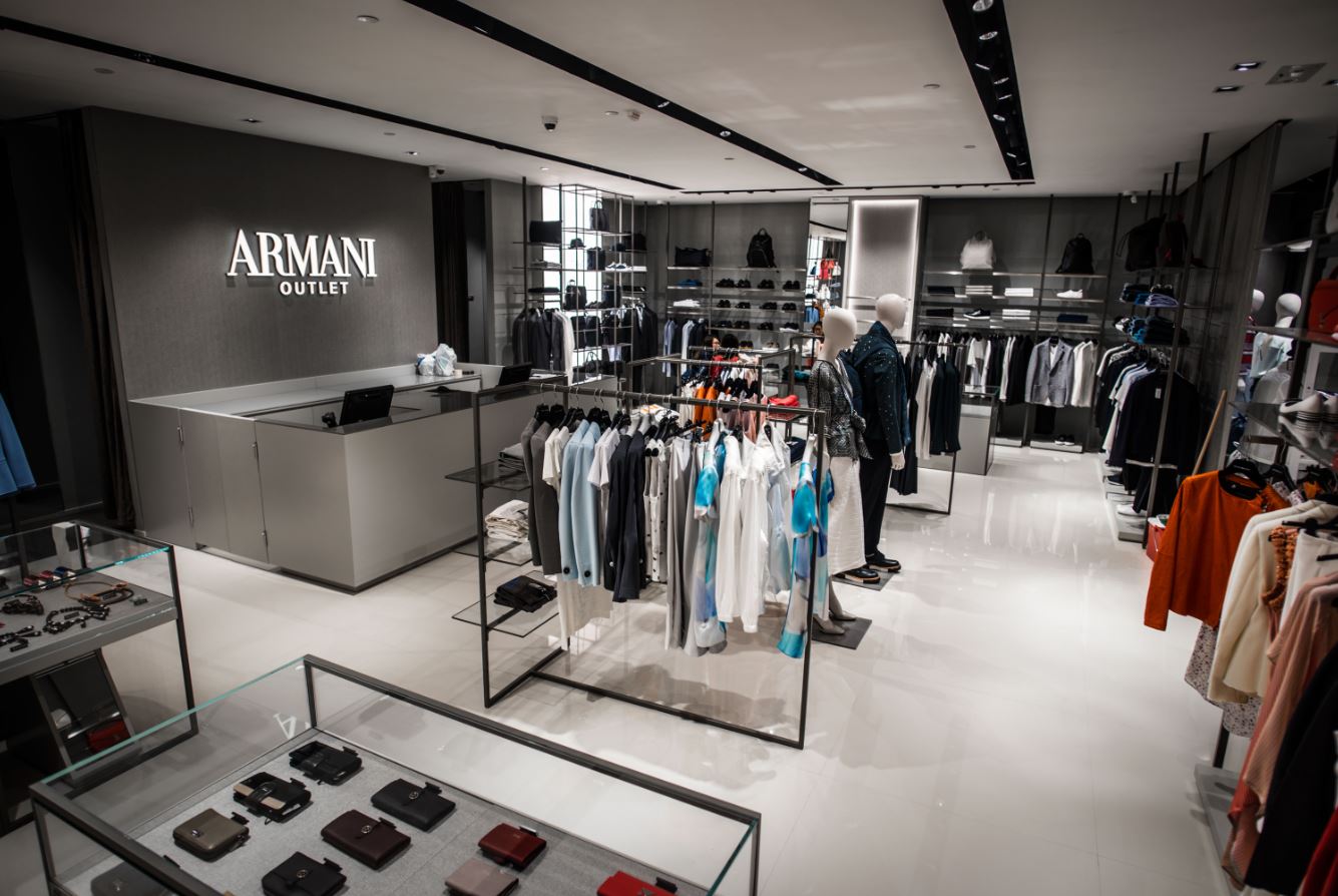 Armani outlet online shop
